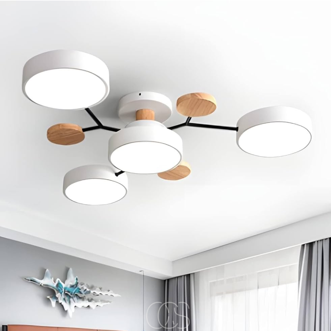 Dirron - Macaron Metal LED Ceiling Lamp - Dimmable 3-Color