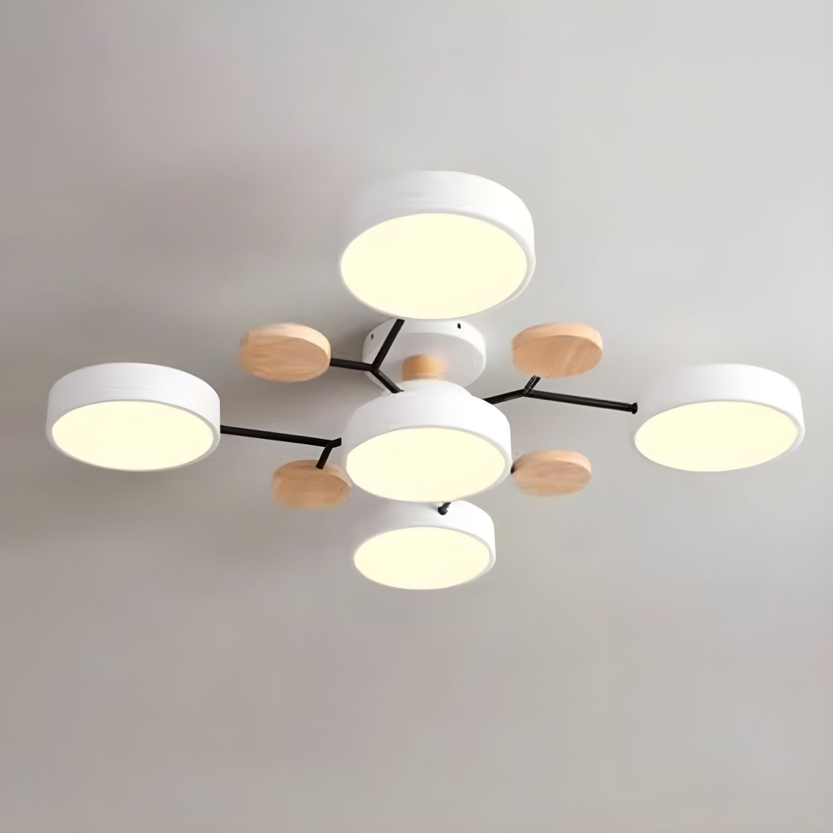 Dirron - Macaron Metal LED Ceiling Lamp - Dimmable 3-Color