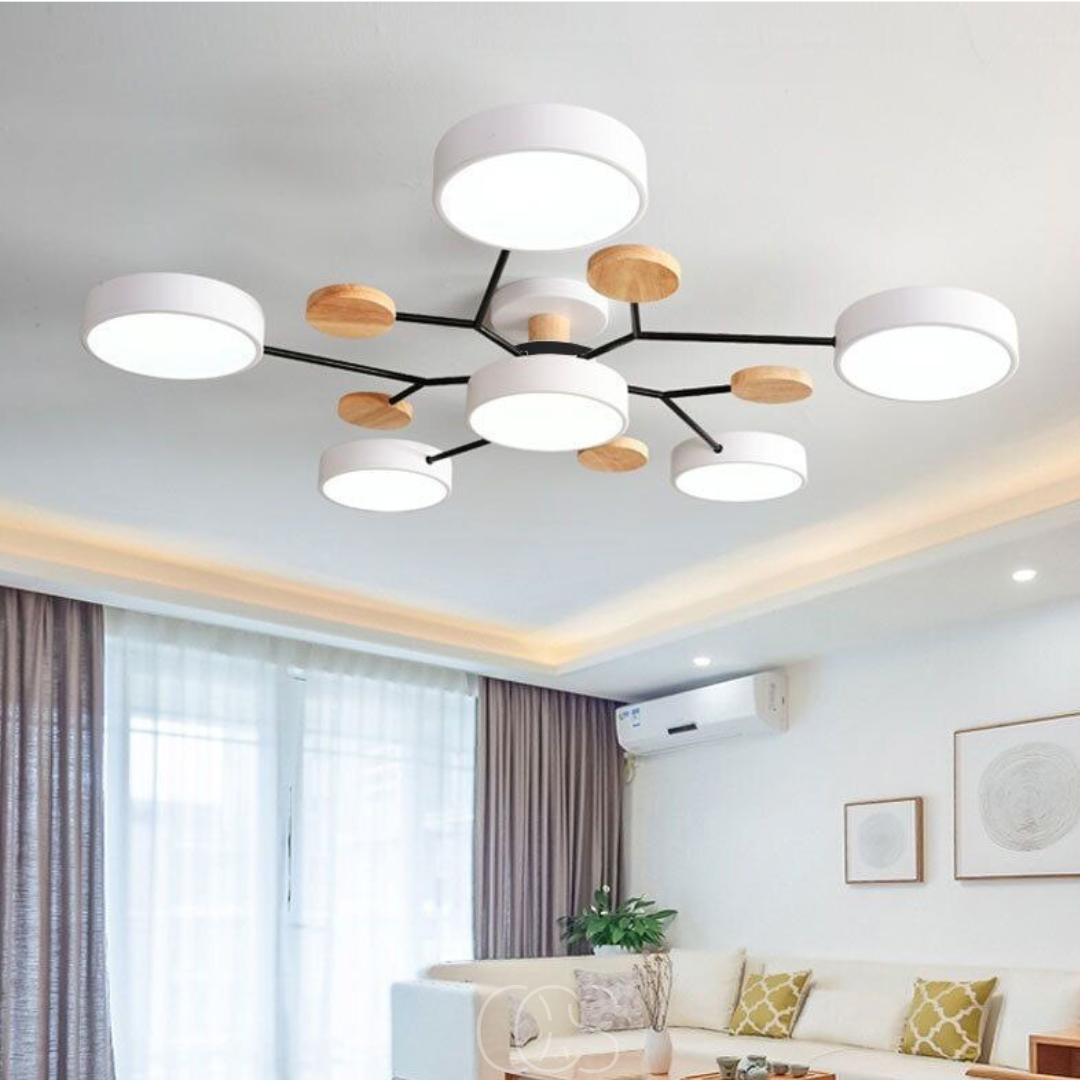 Dirron - Macaron Metal LED Ceiling Lamp - Dimmable 3-Color