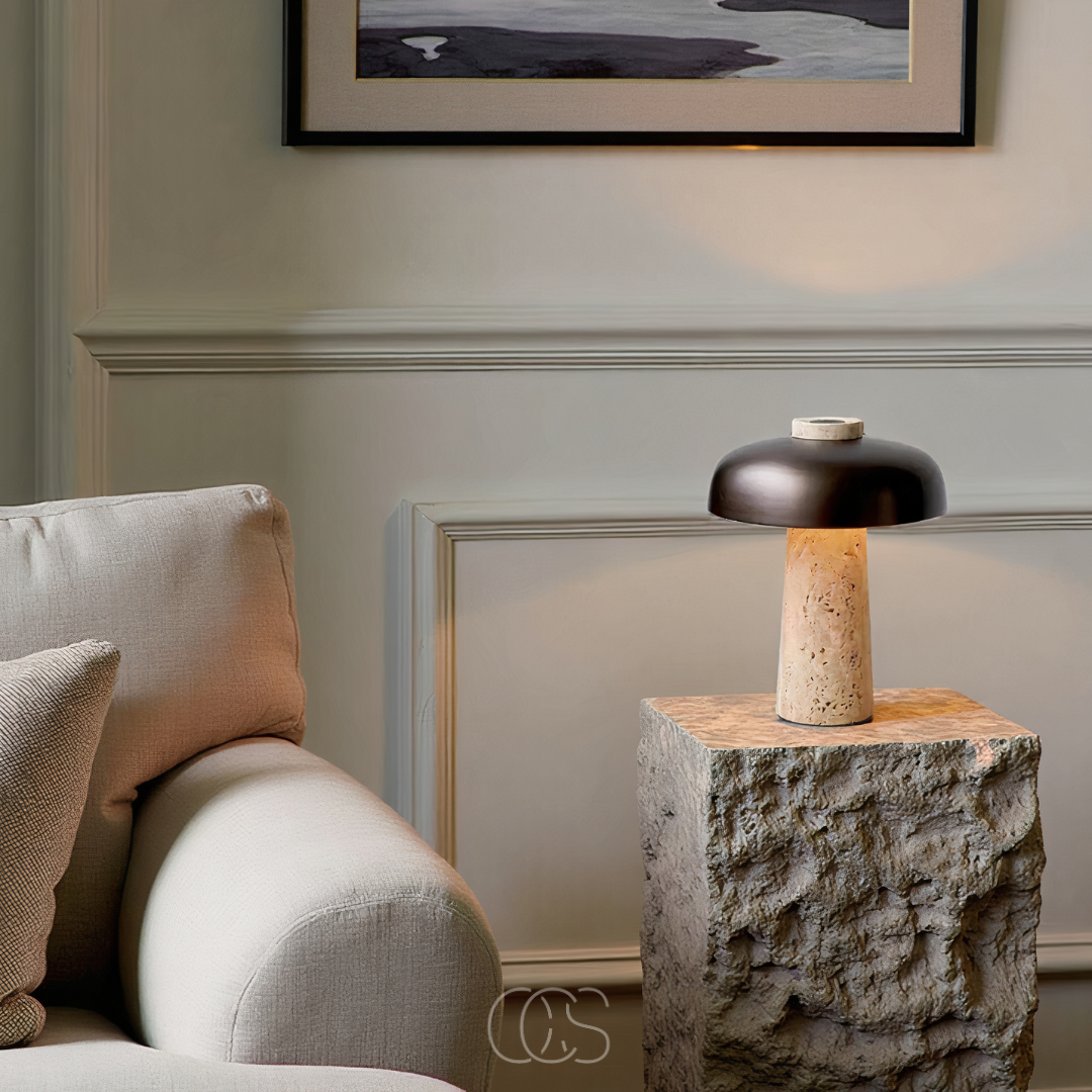 Dirron - Modern Stone Table Lamp