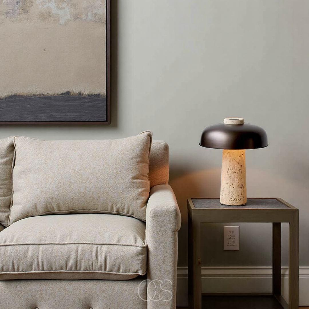 Dirron - Modern Stone Table Lamp