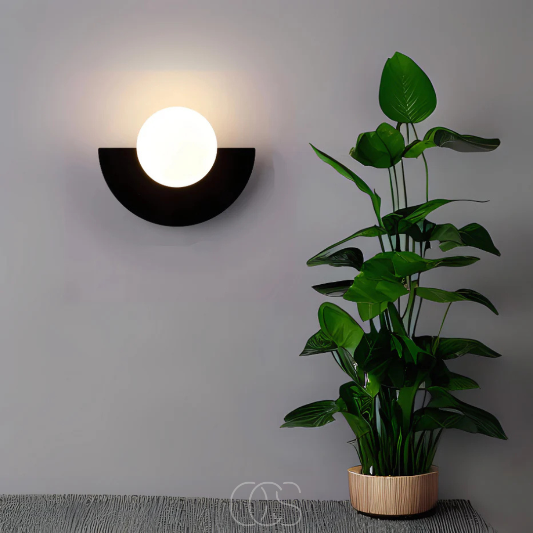 Dirron - Nordic Half-Circular Wall Lamp – Scandinavian Design