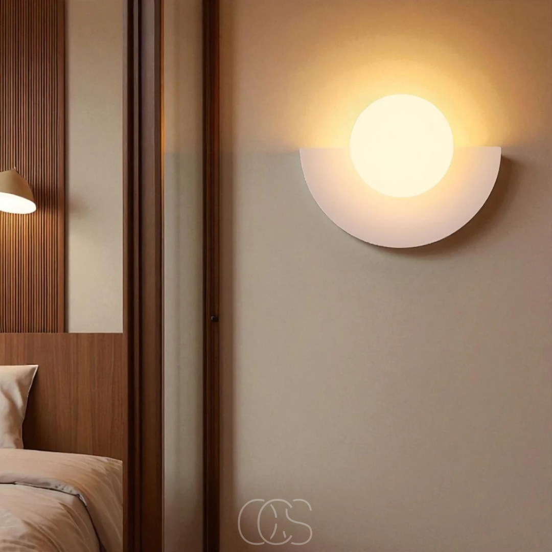 Dirron - Nordic Half-Circular Wall Lamp – Scandinavian Design