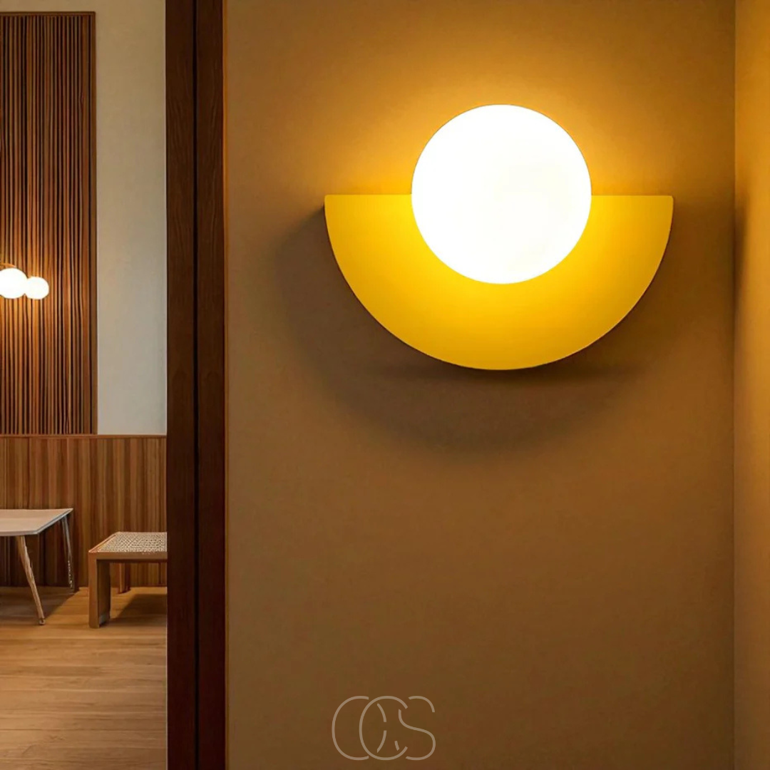 Dirron - Nordic Half-Circular Wall Lamp – Scandinavian Design