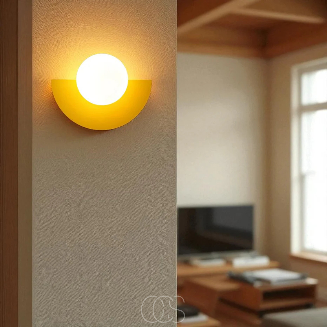 Dirron - Nordic Half-Circular Wall Lamp – Scandinavian Design