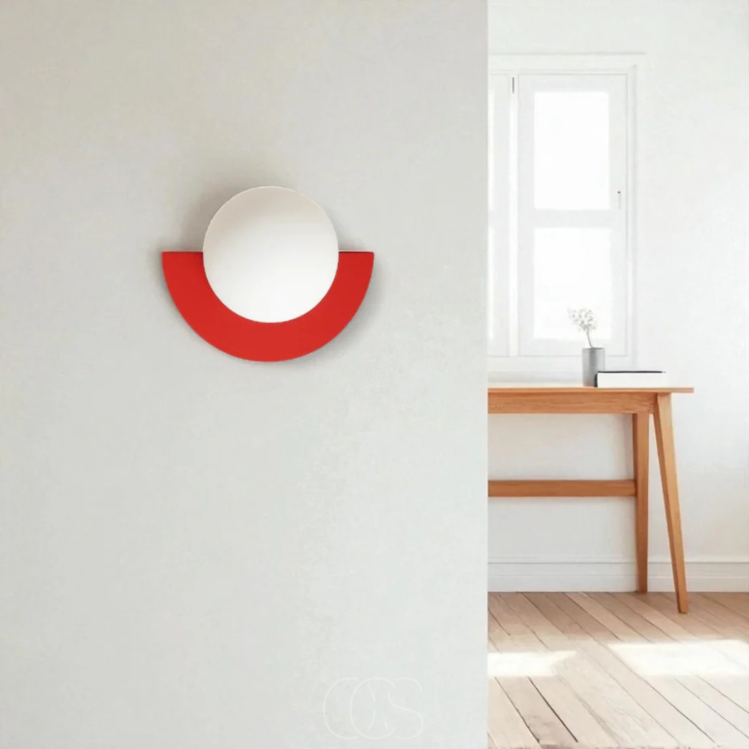 Dirron - Nordic Half-Circular Wall Lamp – Scandinavian Design