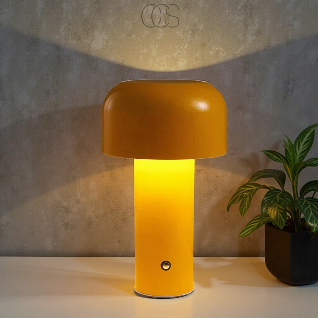 Dirron - Retro Table Lamp – wireless, dimmable & can be placed anywhere