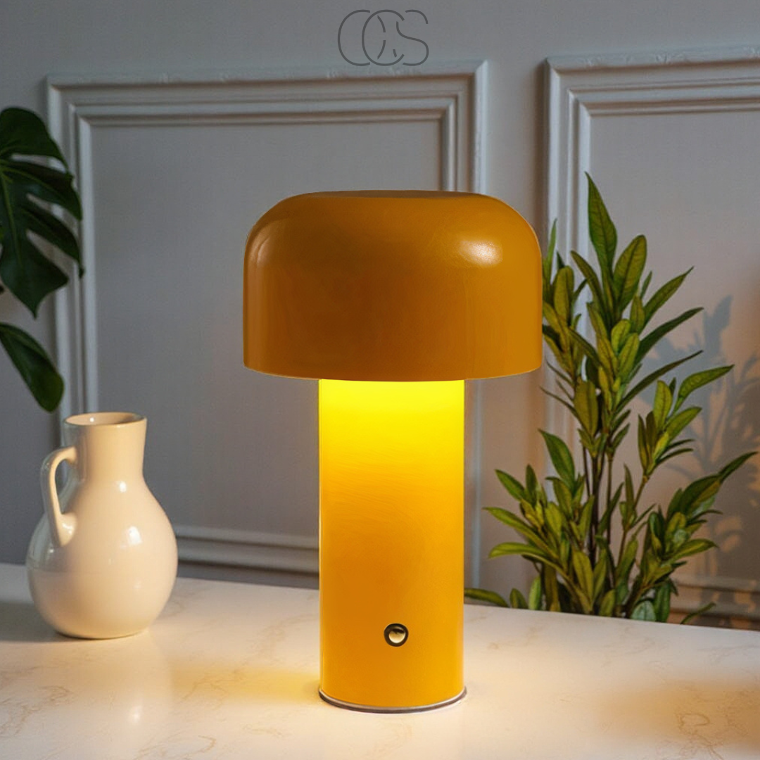 Dirron - Retro Table Lamp – wireless, dimmable & can be placed anywhere