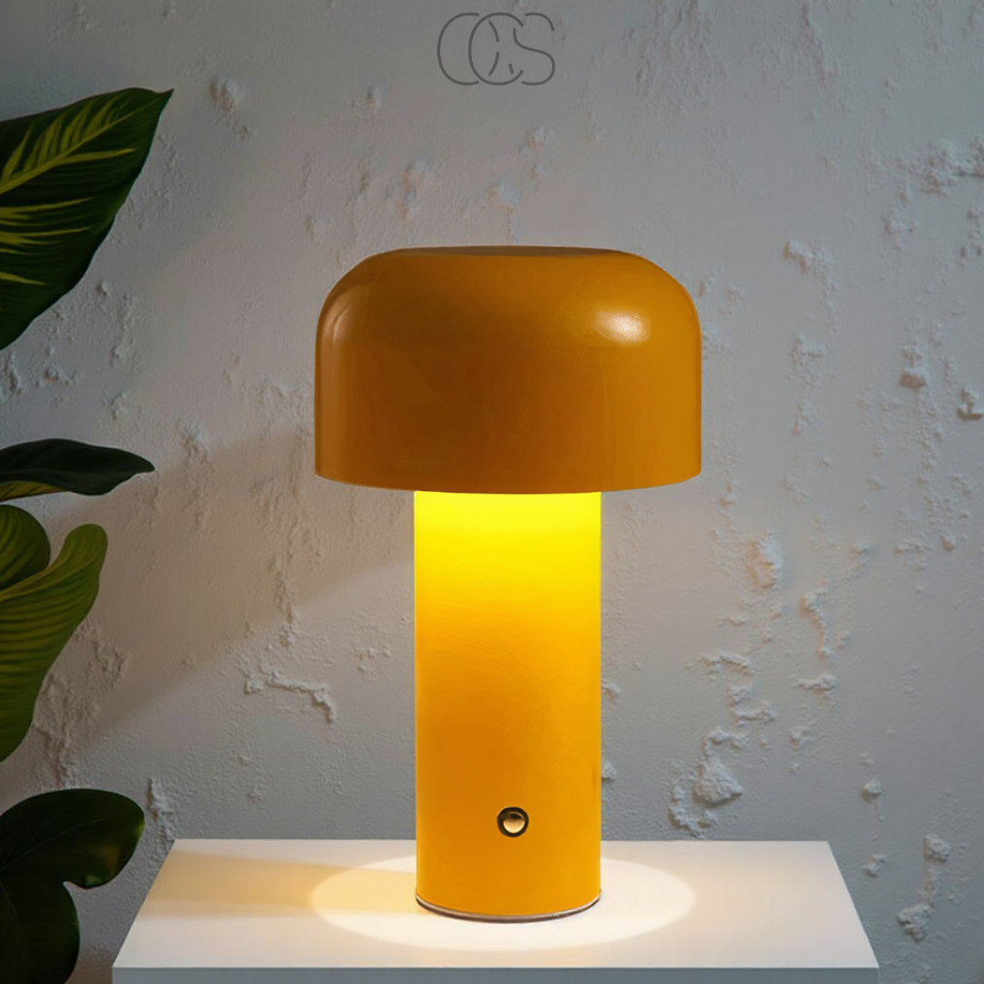 Dirron - Retro Table Lamp – wireless, dimmable & can be placed anywhere