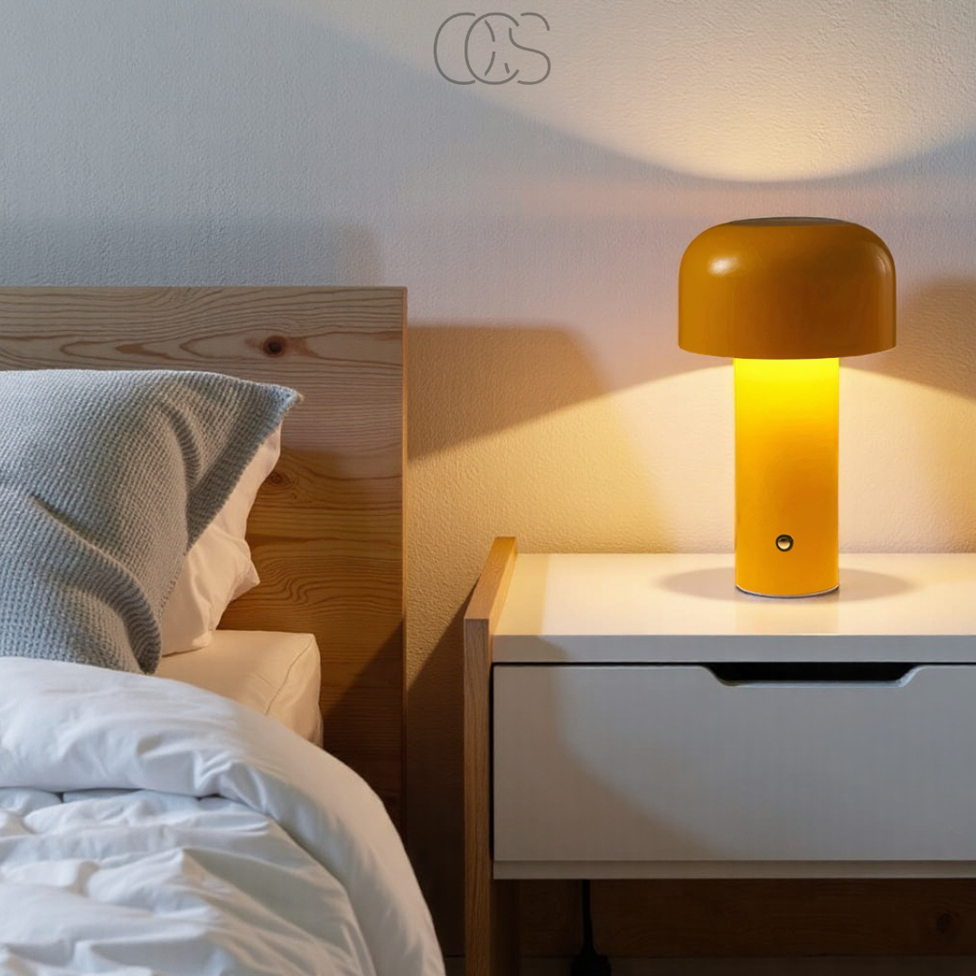Dirron - Retro Table Lamp – wireless, dimmable & can be placed anywhere