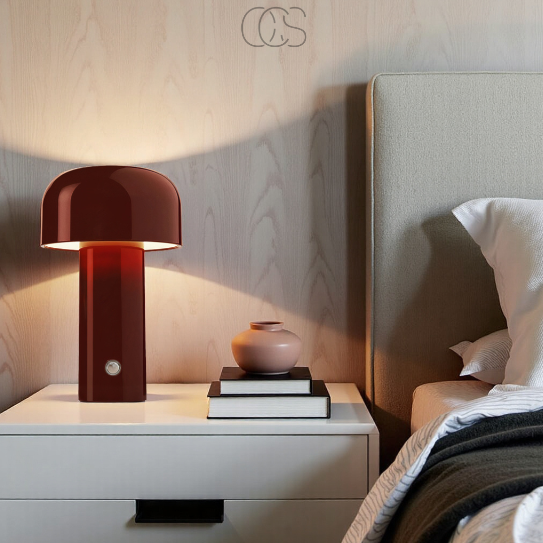 Dirron - Retro Table Lamp – wireless, dimmable & can be placed anywhere