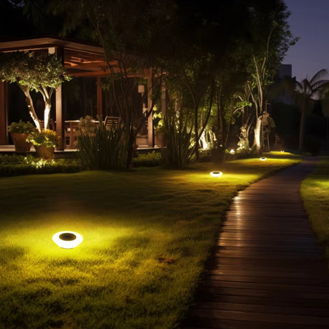 Dirron - Solar LED Ground Lighting - Waterproof IP65 - Durable & Easy