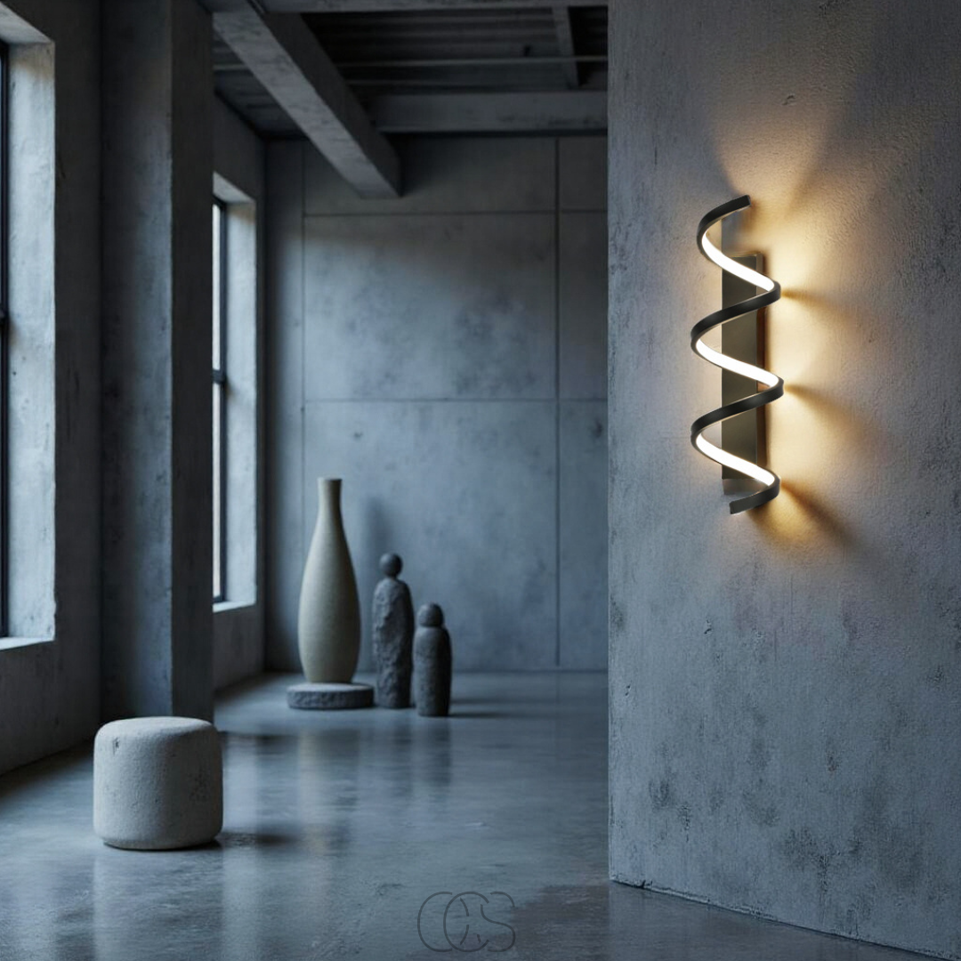 Dirron - Spiral LED wall lamp - Dimmable