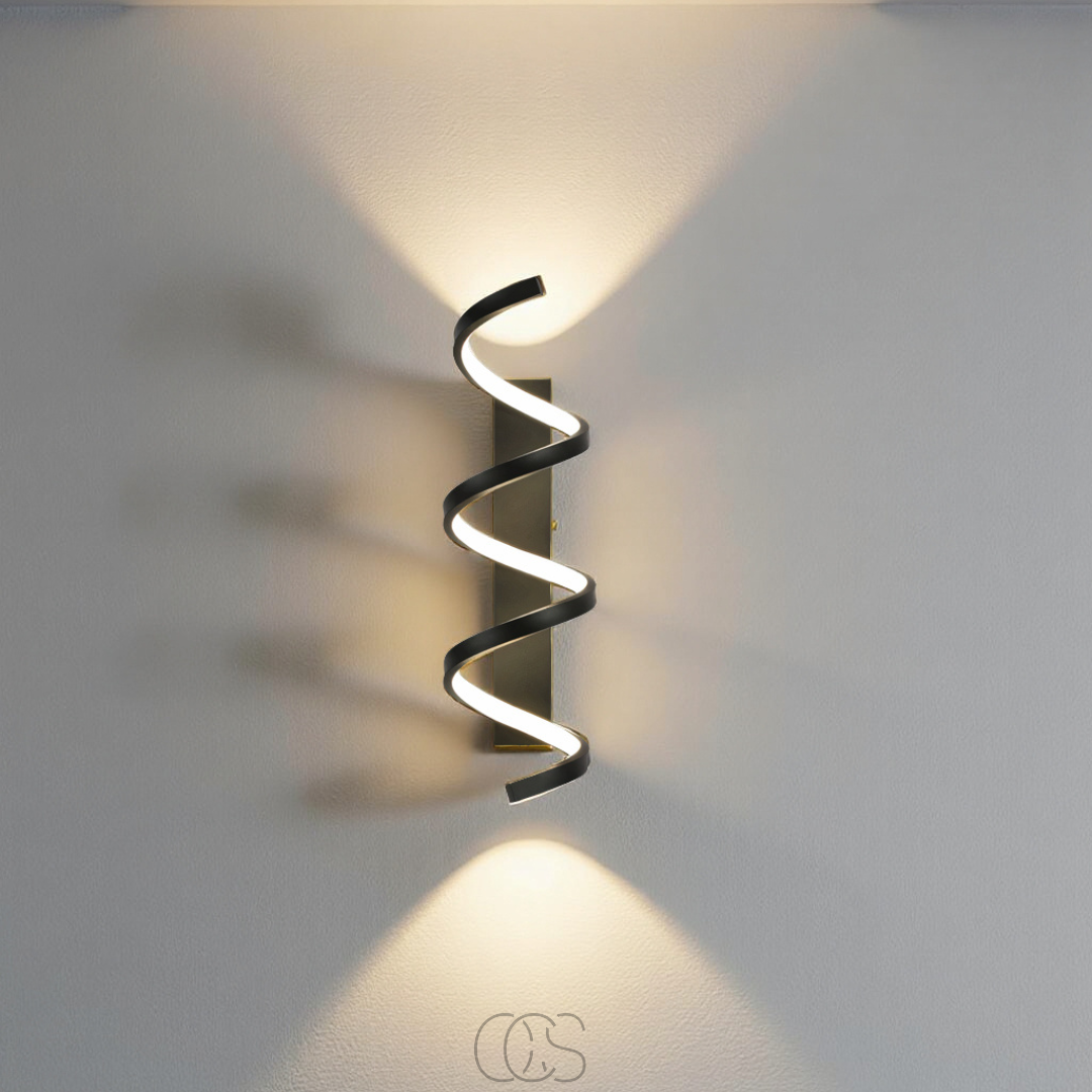 Dirron - Spiral LED wall lamp - Dimmable