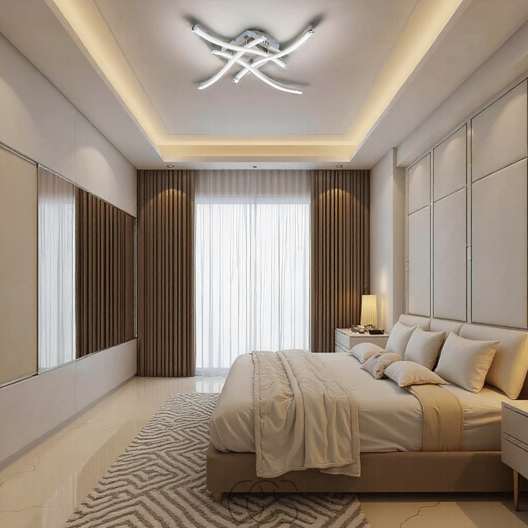 Dirron - Square LED ceiling lamp