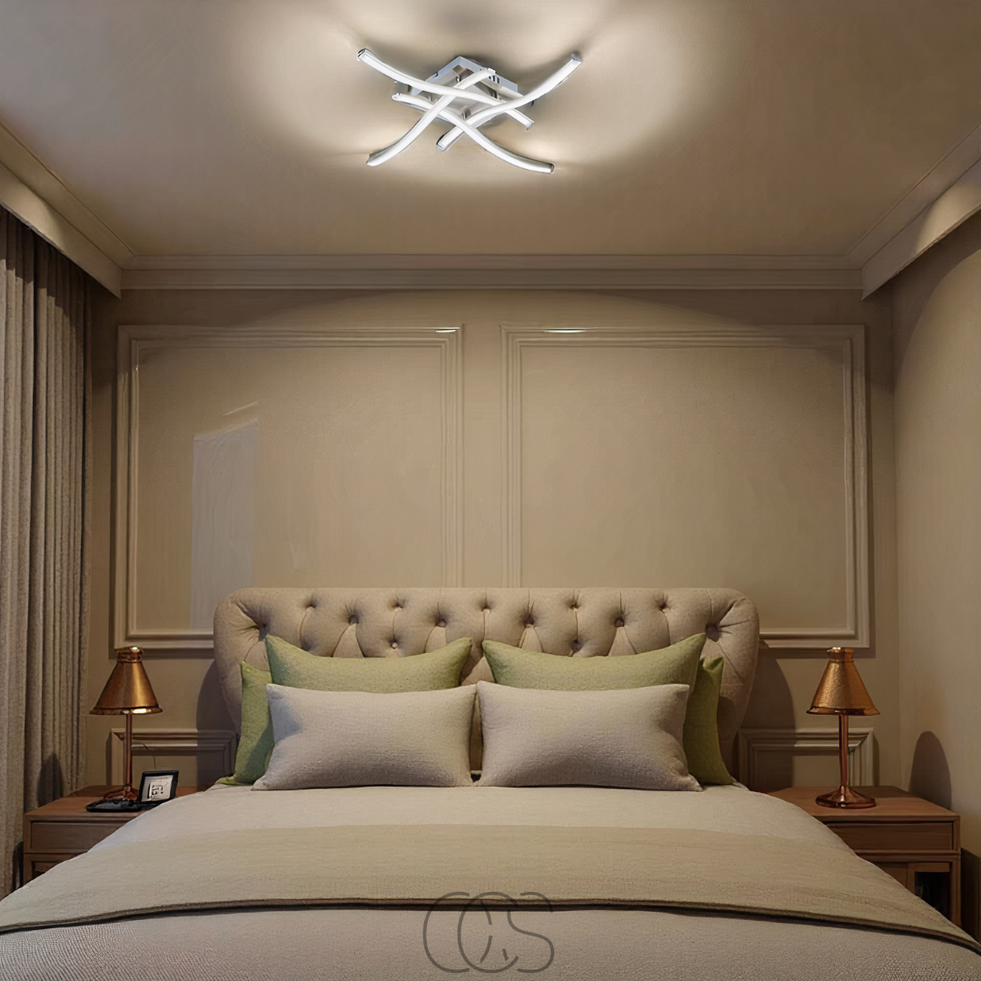 Dirron - Square LED ceiling lamp
