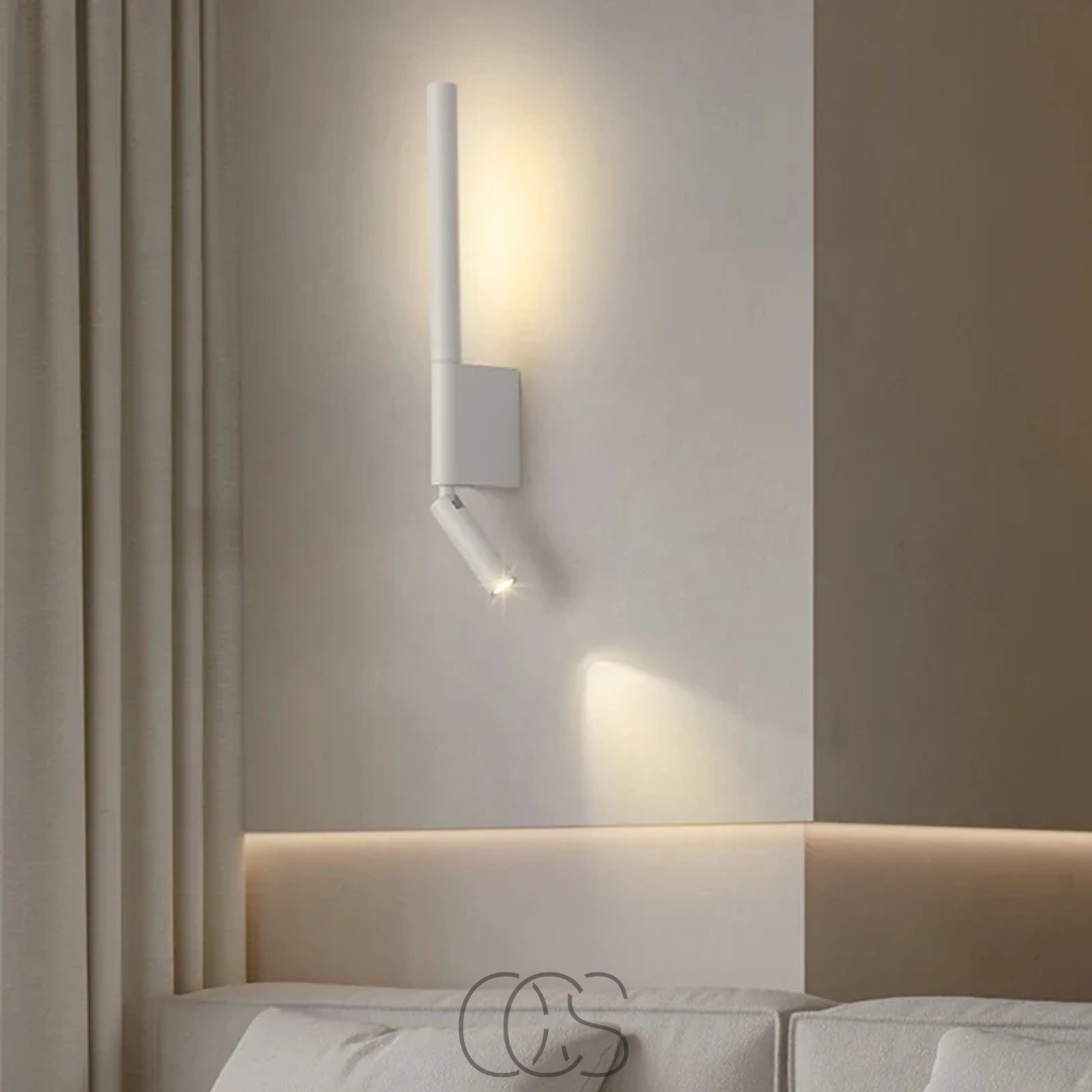 Dirron - Stylish LED Wall Lamp with Reading Lamp