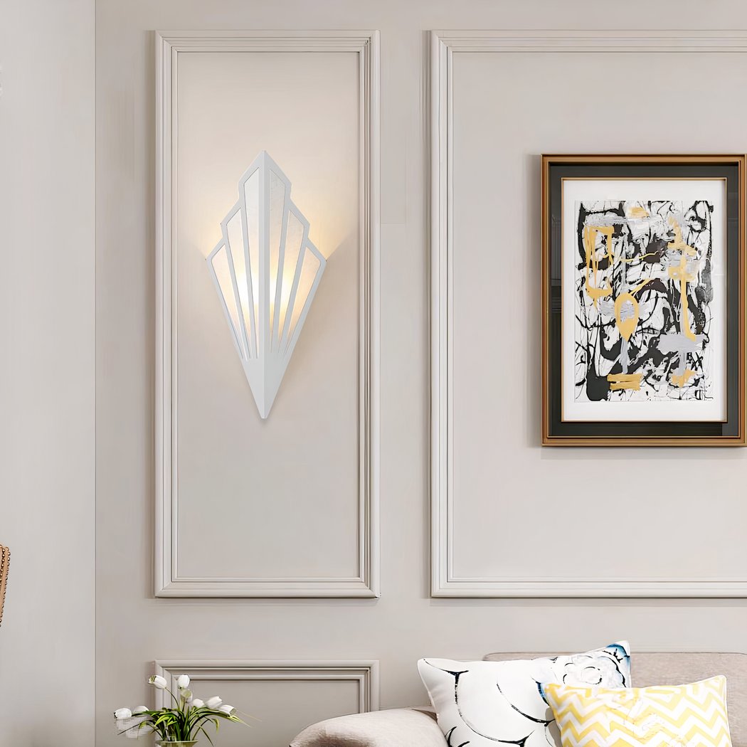 Dirron - Wall lamp with geometric diamond design
