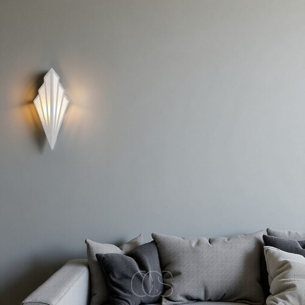 Dirron - Wall lamp with geometric diamond design
