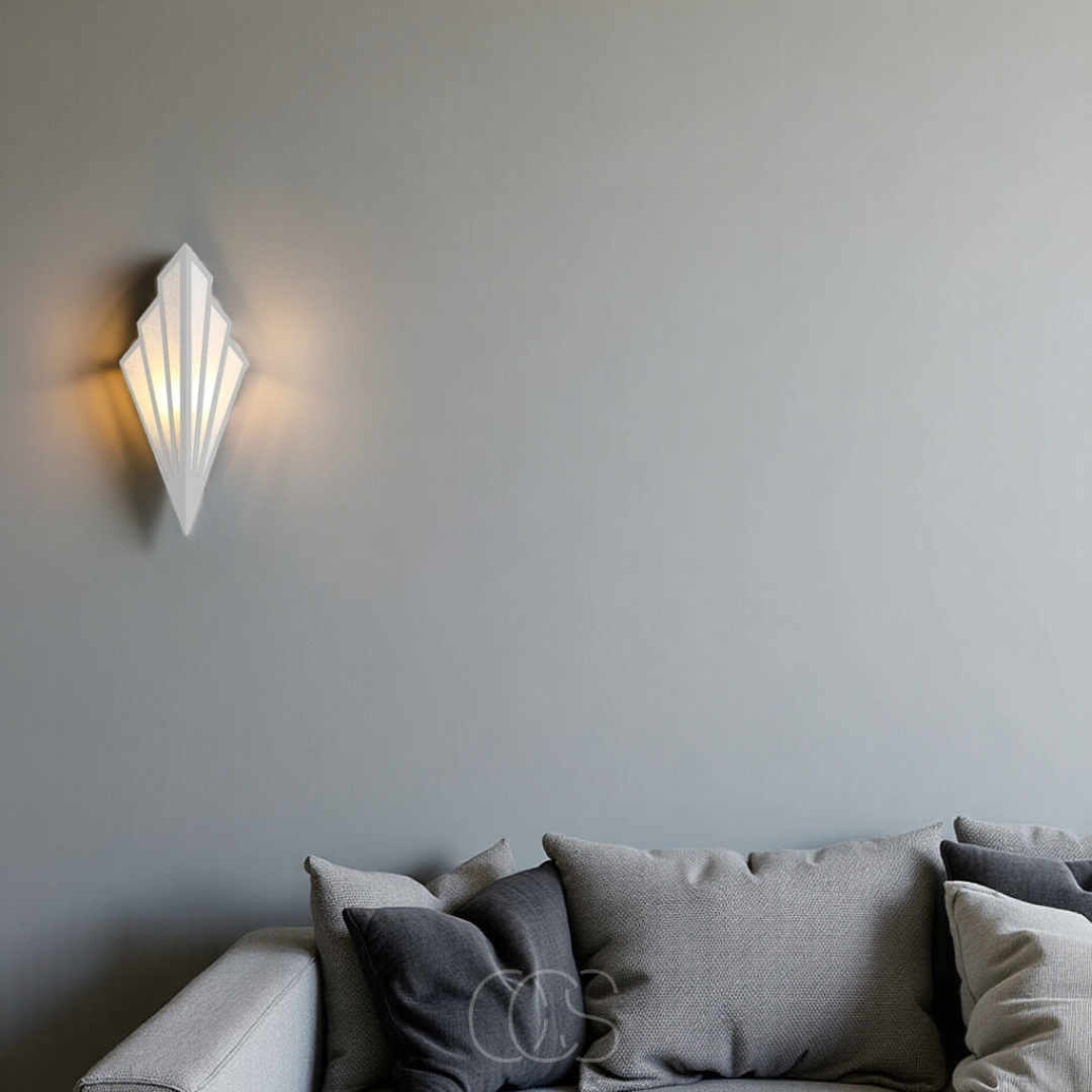 Dirron - Wall lamp with geometric diamond design