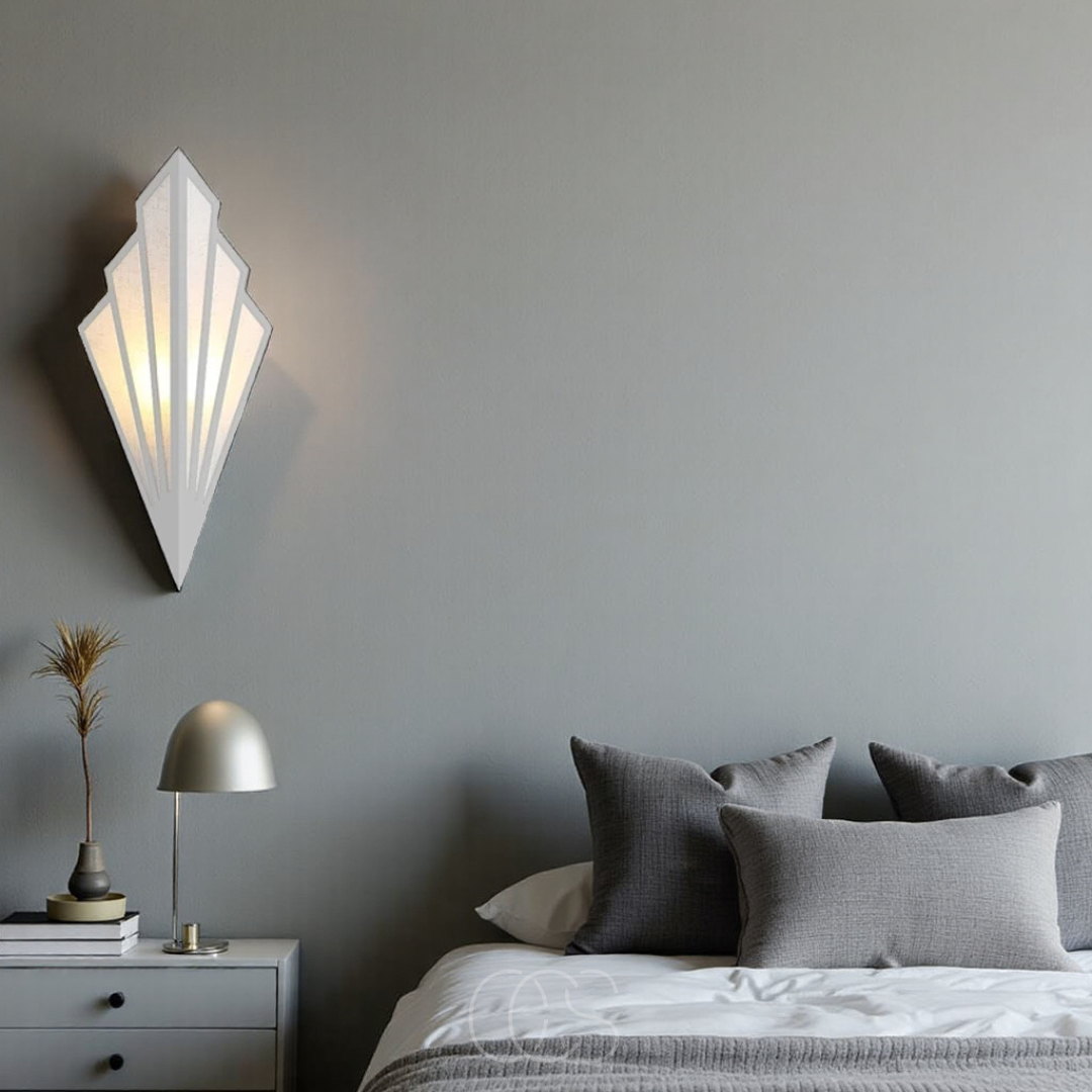 Dirron - Wall lamp with geometric diamond design