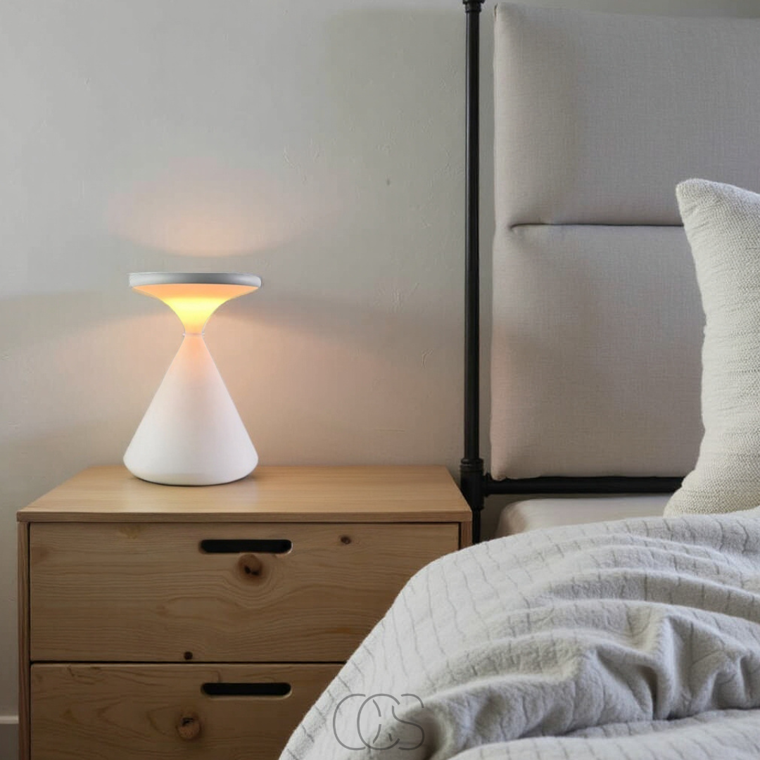 Dirron - Wireless Hourglass table lamp