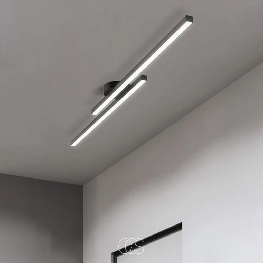 Dirron - modern aluminum ceiling lamp - Sleek ceiling lighting