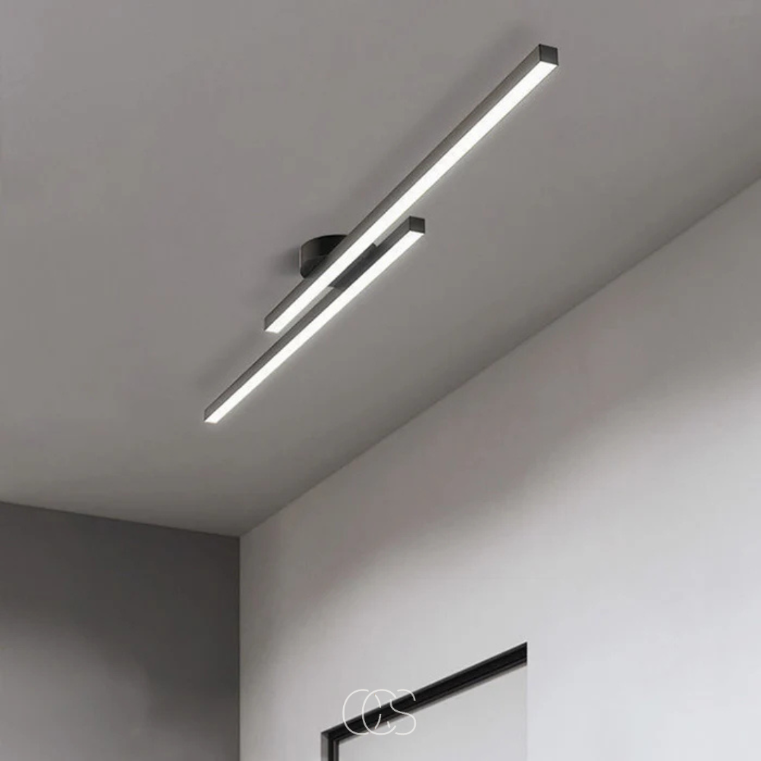 Dirron - modern aluminum ceiling lamp - Sleek ceiling lighting