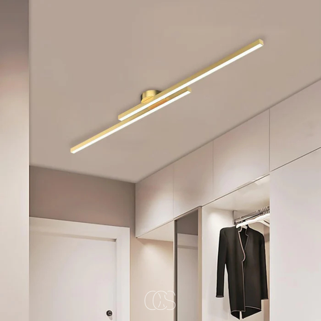 Dirron - modern aluminum ceiling lamp - Sleek ceiling lighting