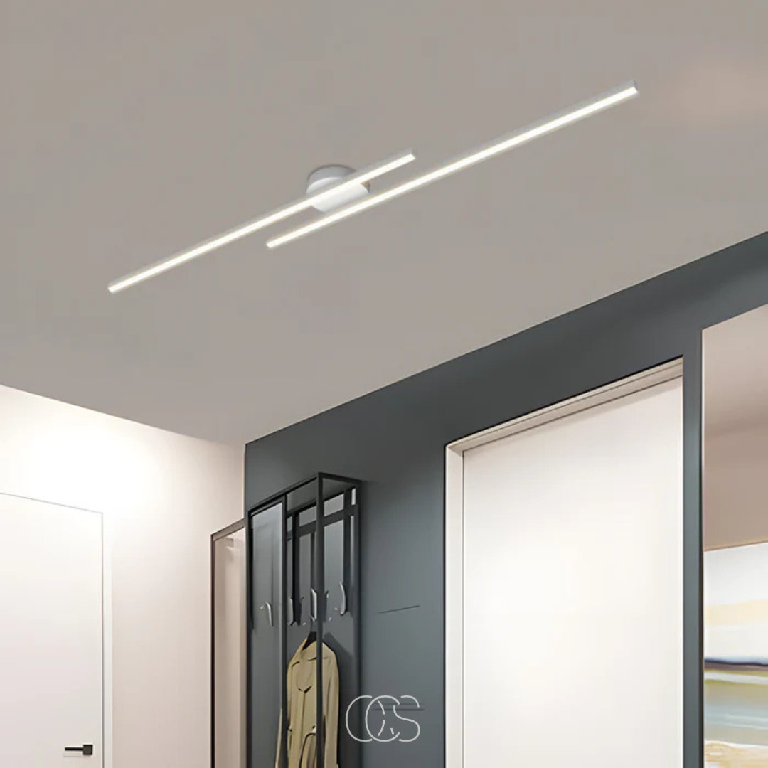 Dirron - modern aluminum ceiling lamp - Sleek ceiling lighting