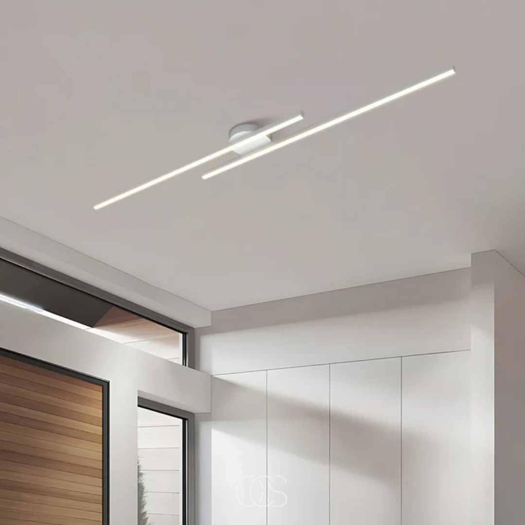 Dirron - modern aluminum ceiling lamp - Sleek ceiling lighting