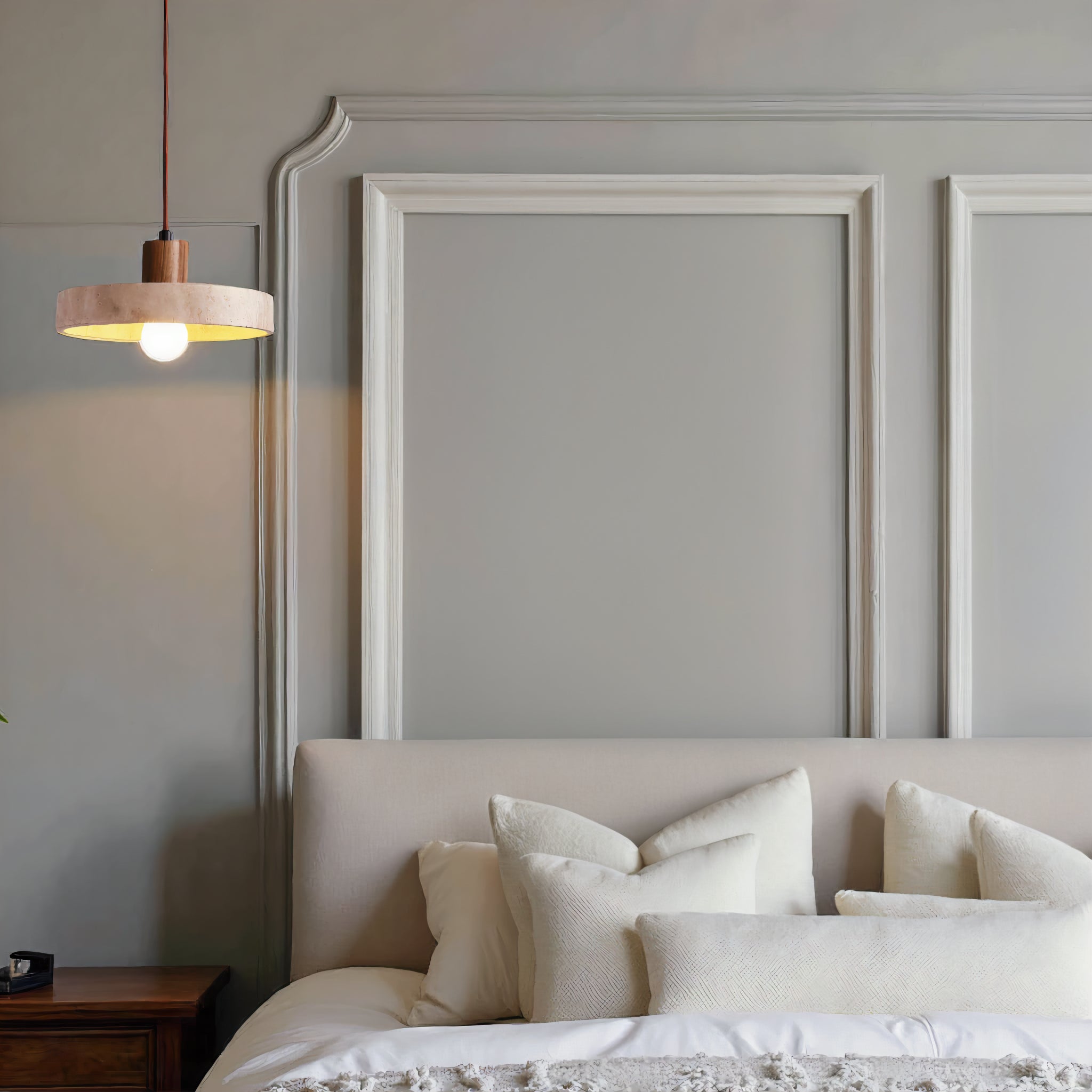 Dirron - pendant lamp in natural stone - Unique & Adjustable