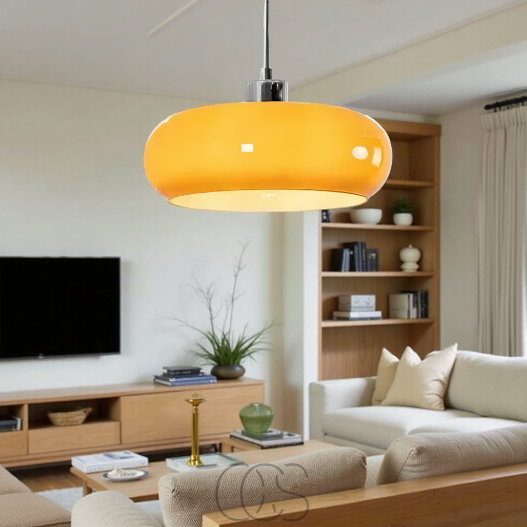 Dirron – Nordic retro pendant lamp - mouth-blown glass & Scandinavian design