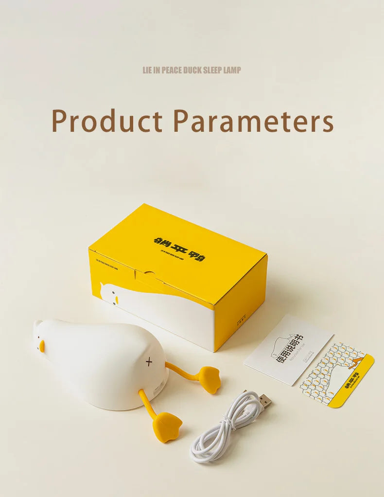 QuackLife Mood Light Ambient Duck Glow Desk Lamp LED