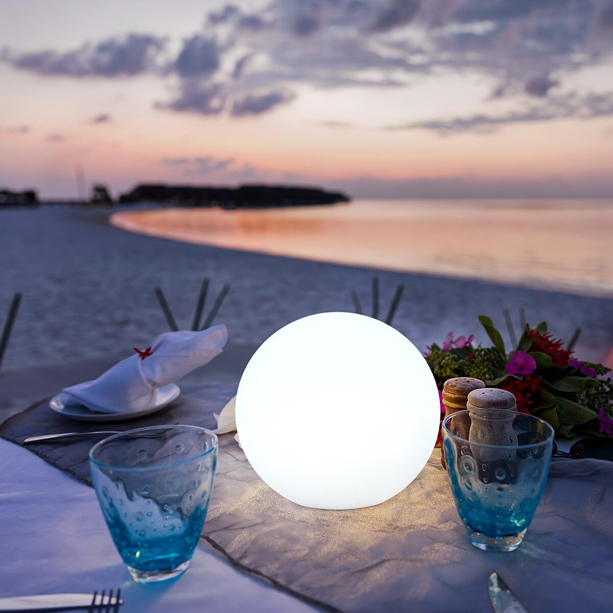 SeleneGlow Cordless LED Indoor Outdoor Table Lamp Remote