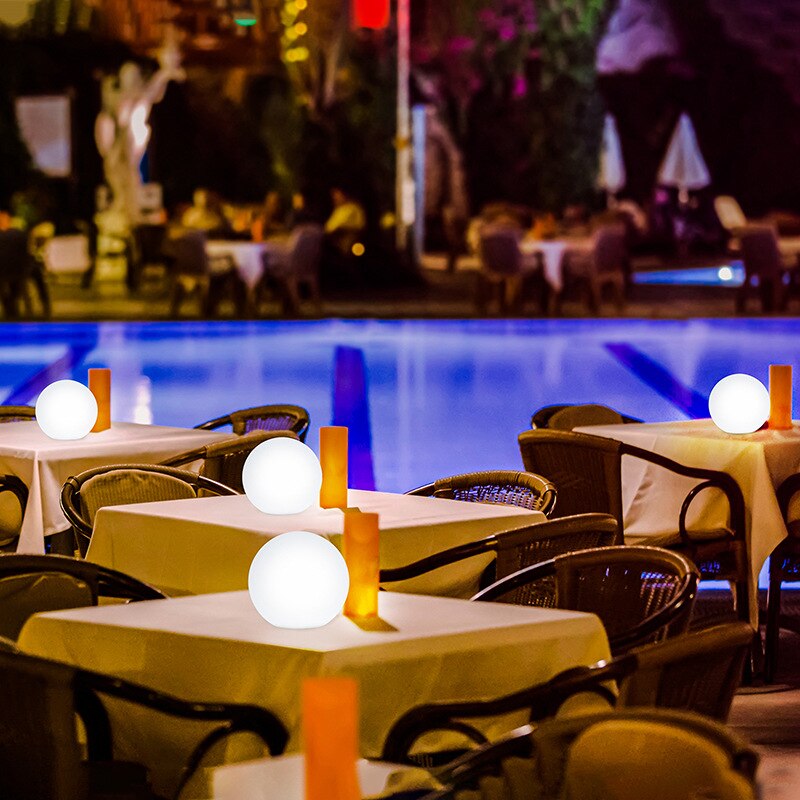 SeleneGlow Cordless LED Indoor Outdoor Table Lamp Remote