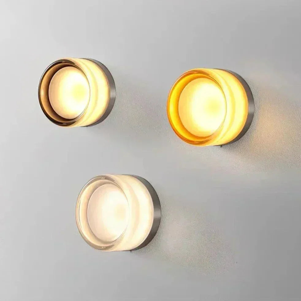 AuroraGlass Premium Sconce Wall Lamp by Lumenari Studio