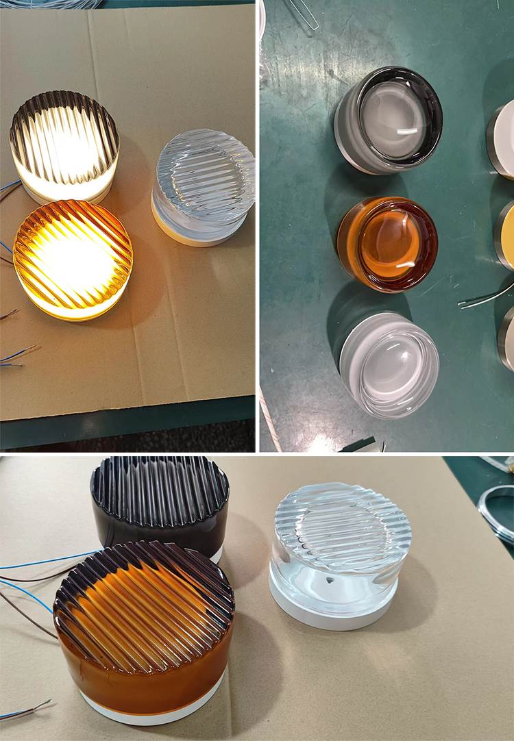 Liora Ripple IP65 Tempered Glass Wall Sconce Outdoor Light