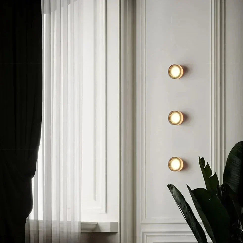 AuroraGlass Premium Sconce Wall Lamp by Lumenari Studio