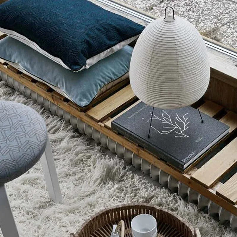SoraLum Rice Paper Table Lamp With Soft Ambient Glow