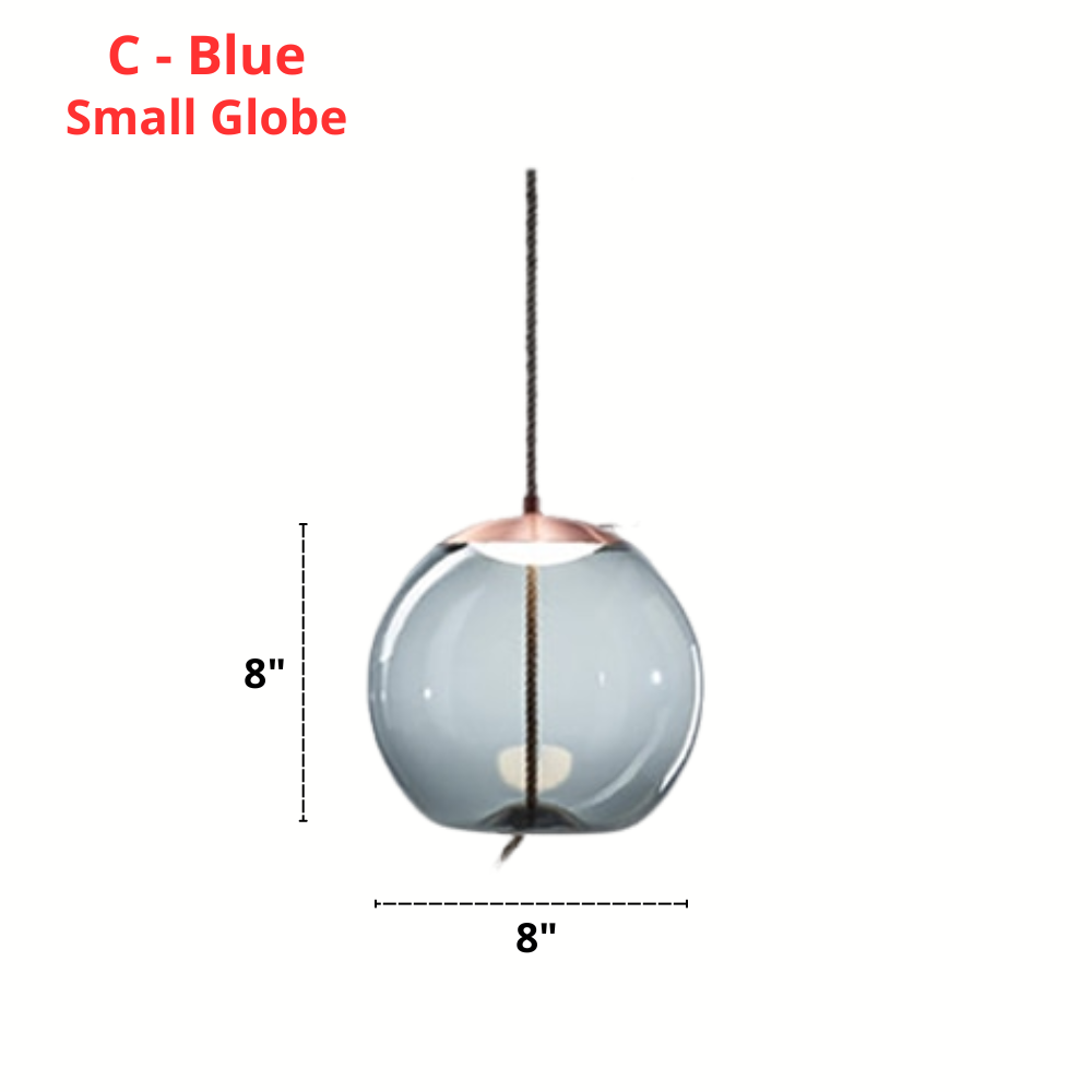 LoomNord Glass Rope Pendant Lights In Nordic Style Today