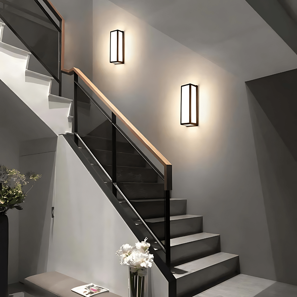 Novara Glow Exterior Wall Lamp Inspired by Retro Delight