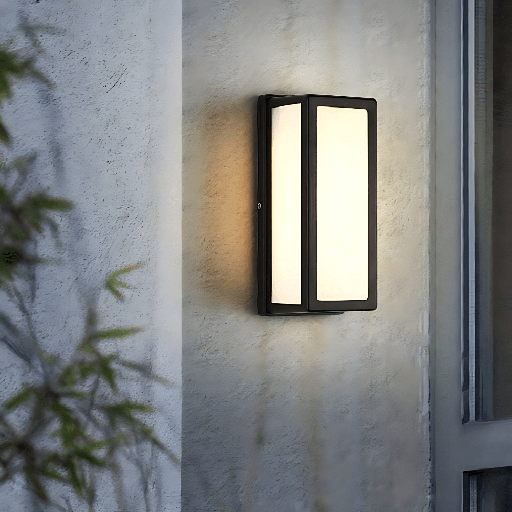 Novara Glow Exterior Wall Lamp Inspired by Retro Delight