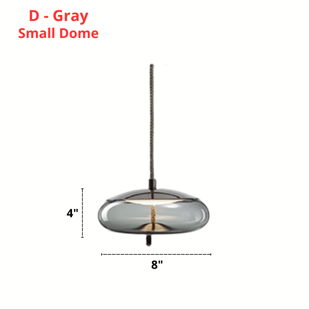 LoomNord Glass Rope Pendant Lights In Nordic Style Today