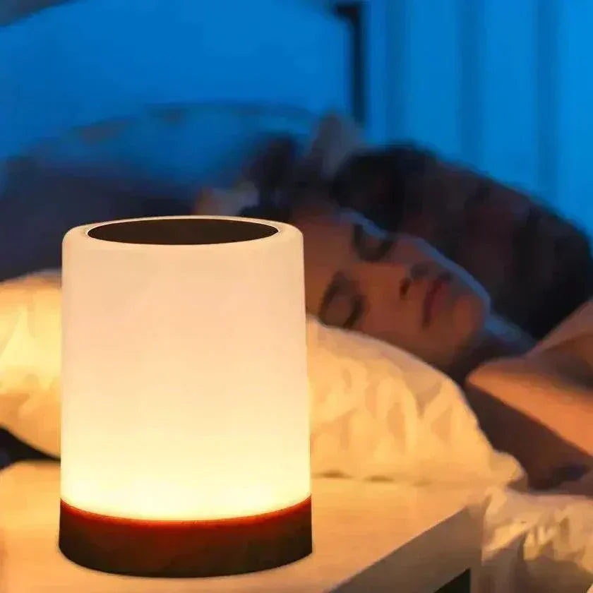 AuraPulse Rechargeable Mood Lamp With Touch Control