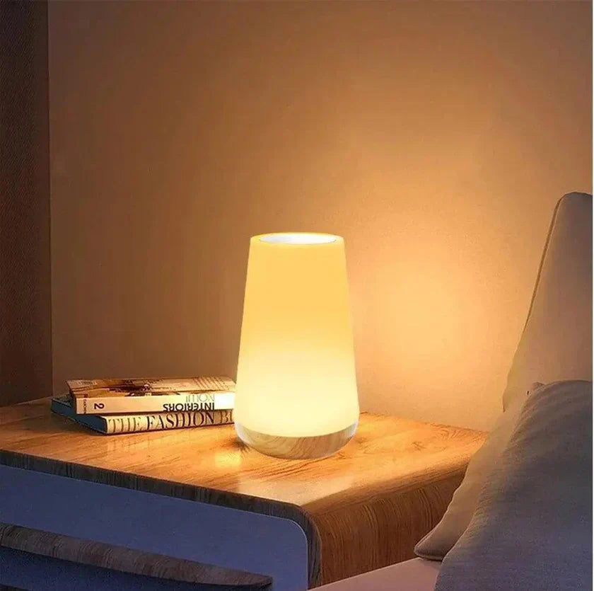 AuraPulse Rechargeable Mood Lamp With Touch Control