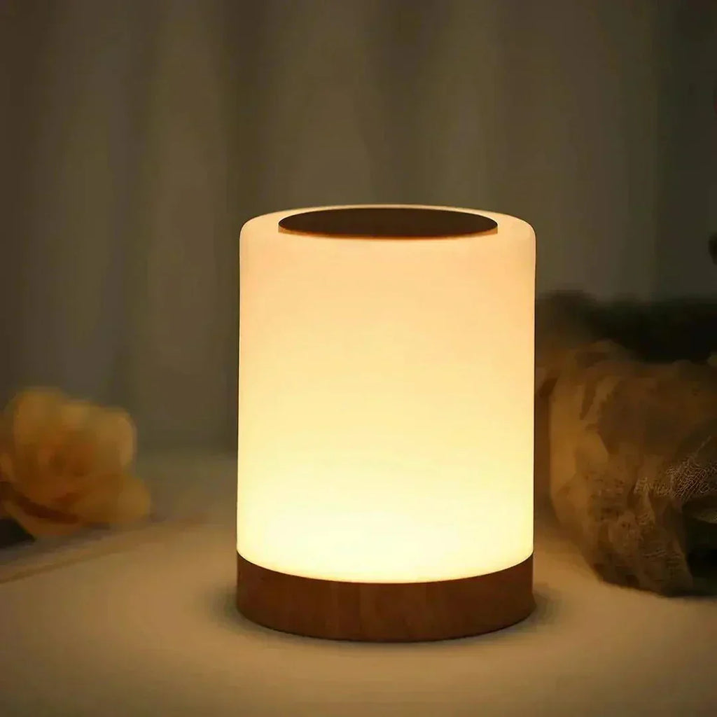 AuraPulse Rechargeable Mood Lamp With Touch Control