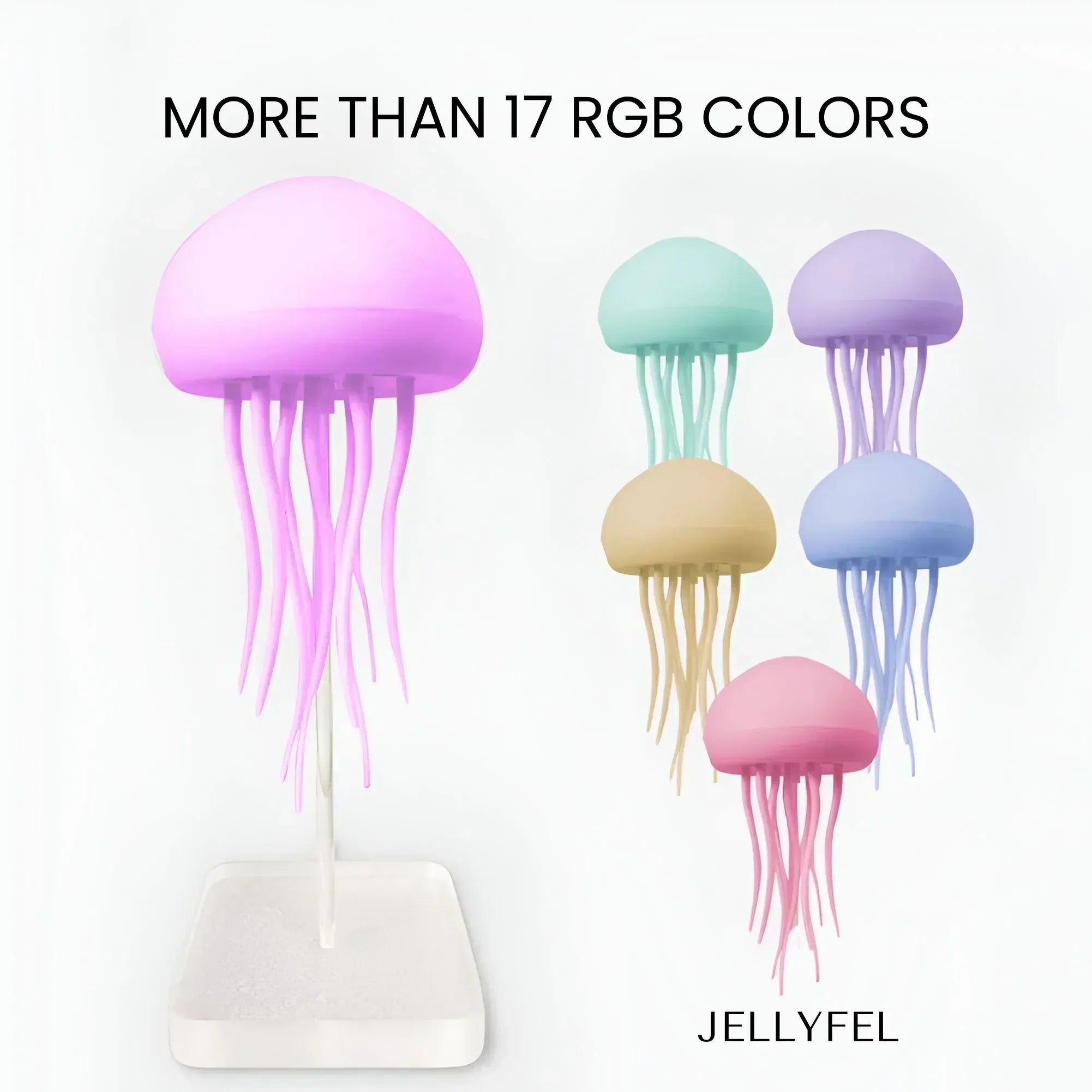 ReefDrift Jellyfish Lamp With Gradient Ocean Light At Home