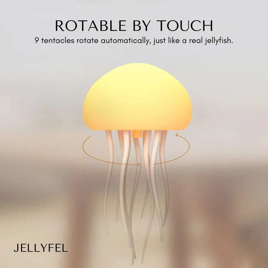 ReefDrift Jellyfish Lamp With Gradient Ocean Light At Home