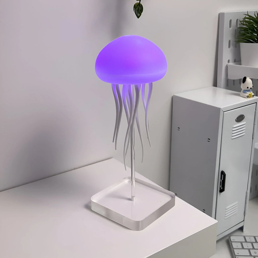 ReefDrift Jellyfish Lamp With Gradient Ocean Light At Home